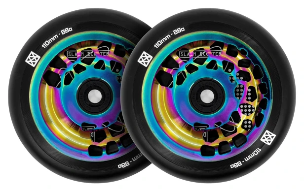SL480 Slamm Scooters Neochrome 110mm Split Core Wheels Main.jpg