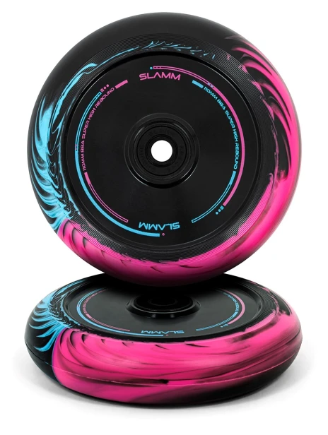 SL475 Slamm Scooter Split Core - 110mm Wheels Pink and Blue Set.jpg