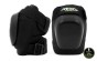 RKD690 REKD Energy Patrol Knee Pads Black Cap Front and Side.jpg