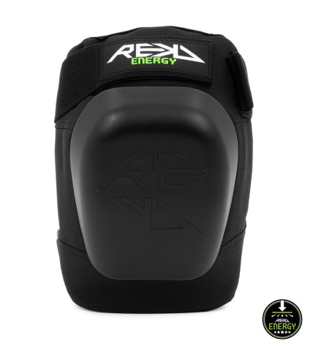 RKD690 REKD Energy Patrol Knee Pads Black Cap Front.jpg