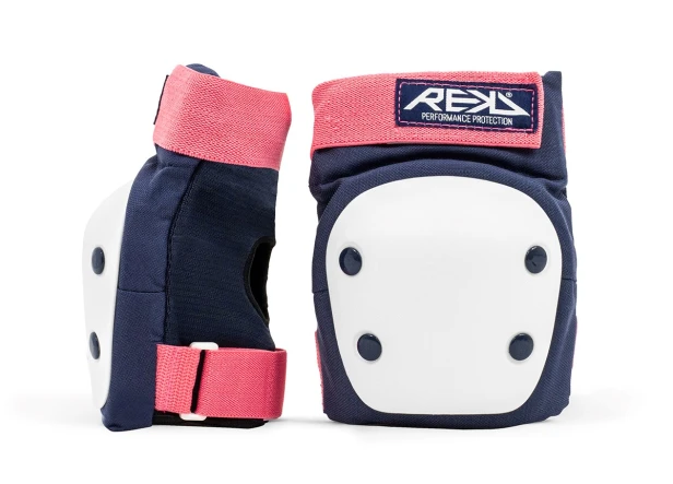 RKD600 REKD Heavy Duty Pad Set BluePink Elbow Pads Pair.jpg
