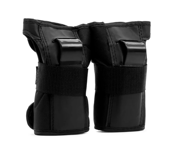 RKD490 REKD Wrist Guards Black Back Angle Pair.jpg