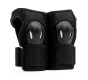 RKD495 REKD Pro Wrist Guards Black Back Angle Pair.jpg