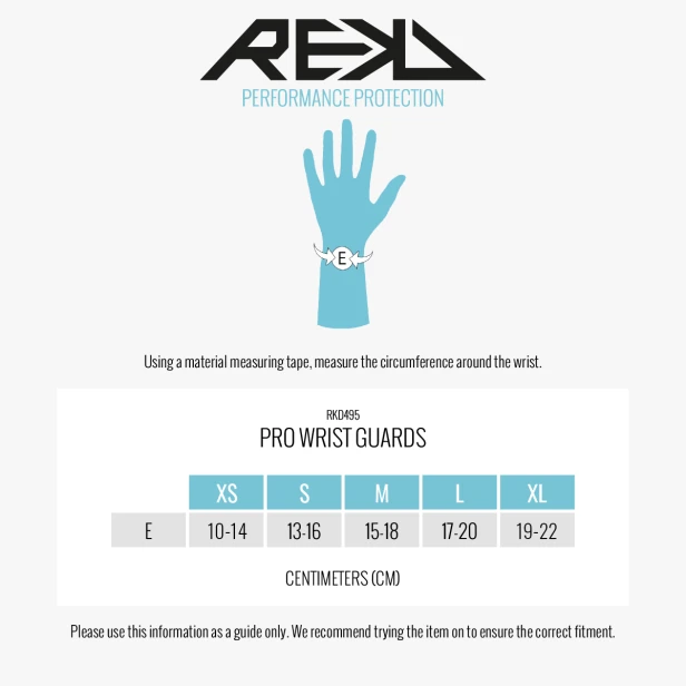 RKD495 REKD Pro Wrist Guards Size Guide.png