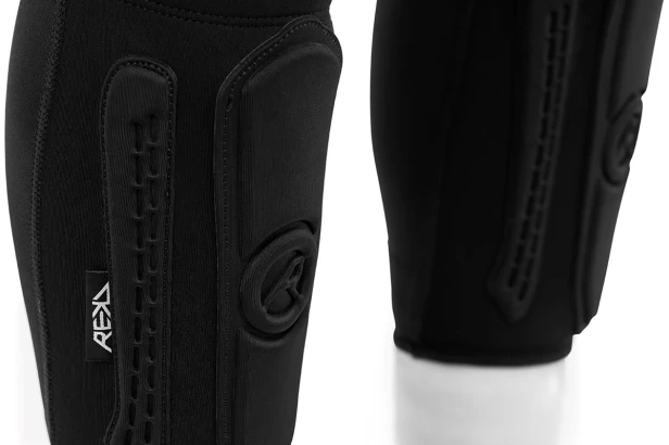 RKD830 REKD Energy Covert Shin Guards Short Detail 1.jpg